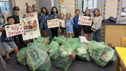 Linda Vista Students Demonstrate Community Service Through Spark of Love Toy Drive